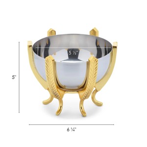 Tazón decorativo de primera calidad, perfecto para dulces, caramelos y chocolates, elegante vajilla para mesas de bodas y fiestas. - Product Image 2
