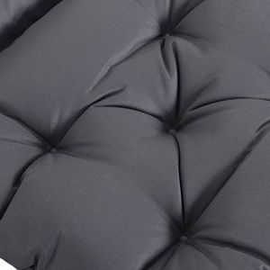 Waterproof Outdoor Swing Cushions 2-3 Seater Bench Pad Thick 4\" Porch Swing Backrest Outdoor Patio Pillows & Cushions - Product Image 3