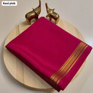 Damen Reine Viskose-Seide Saree Chit Pallu 120g Schnelltrocknend Ganzjährig Casual Modern Diwali Festliche Hochzeitskleidung Ethnische Bekleidung - Product Image 3
