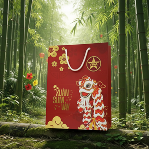 Bolsas de Papel para Compras con Diseño Personalizado, Acabado Mate de Lujo, Biodegradables y Ecológicas, con Asa, para Regalos, Decoración y Empaque - Product Image 4