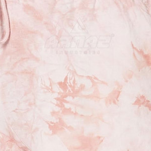<b>Women's</b> Tie Dye <b>Skort</b> With Drawstring Waist And Pockets Casual Plus Size Short Pants Pink Cotton Spandex Knitted Breathable - Product Image 6