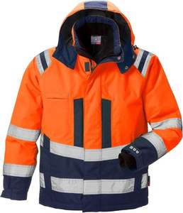 OEM Men's Reflective Polyamide Soft Shell High Visibility Breathable Safety Workwear <b>Jacket</b> CE/EU Certification Needle Detection - Product Image 5