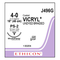 Sutures chirurgicales ETHICON VICRYL de marque personnalisée, qualité industrielle supérieure, OEM/ODM pour les procédures professionnelles de fermeture tissulaire