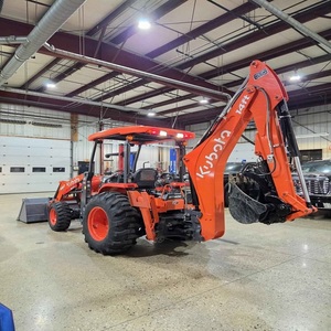 Chargeuse-pelleteuse Kubota M62 à boîte de vitesses automatique, multifonctionnelle, 4x4, avec moteur à longue durée de vie, pompe et roulement inclus - Product Image 3