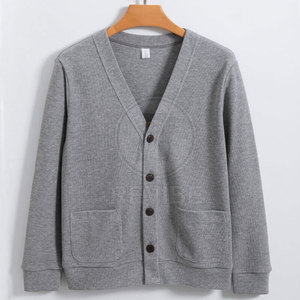 New Design Winter Breathable 100% Cotton <b>Cardigan</b> <b>Sweater</b> Knitted High Quality Wholesale - Product Image 5