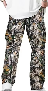 Men's Waterproof Pant Hunting Pants Hiking Hunting Pants Multi Pockets for Spring Autumn Long Hunting Pants - Product Image 3