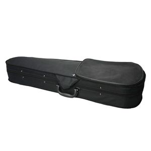 Durable Black Cloth Fluff Triangle Shape Case with Silver Gray Lining Protective <b>Musical</b> <b>Instrument</b> Bag for 4/4 Violin - Product Image 1