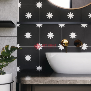 L'élégance des motifs moulés à la main rend les carreaux en ciment de 200x200 mm un choix luxueux pour les espaces raffinés. - Product Image 4