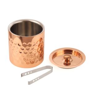 Seau à glace en métal personnalisé en gros, seau à glace promotionnel en métal avec ouverture latérale et logo, seau à glace en métal personnalisé avec drain - Product Image 6