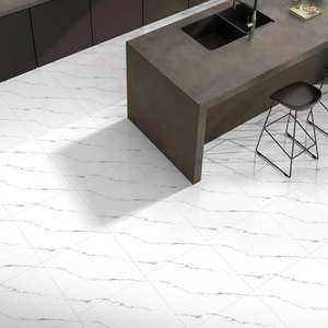 Vistaar Low Cost 600x600mm Porcelaine Indienne Polie 60x60 Design Brun Glacier Impression Numérique Carré 24x24 Carreaux de Sol - Product Image 3