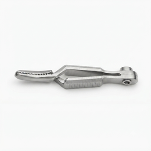 Pince à bouledogue en acier inoxydable pour l'occlusion chirurgicale des vaisseaux, certifiée CE, instrument manuel de classe I - Product Image 3