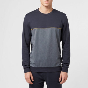 Sweat-shirt unisexe en coton épais à col rond, personnalisable avec broderie en relief, coupe oversize, à prix réduit. - Product Image 3