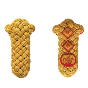 Épaulettes cordées personnalisées en usine, meilleur matériau, nouvelle arrivée pour accessoires d'uniforme - Product Image 2