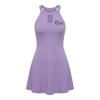 Robe de sport d'été imprimée pour femme, sans manches, sans bretelles, avec jupe courte, imperméable, respirante et à séchage rapide pour le pickleball