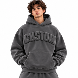Sudaderas con Capucha Unisex de Alta Calidad y Peso Pesado, Impresión Bajo Demanda, Sudaderas Extra Grandes Personalizadas para Hombre, Sudaderas de Felpa de Algodón para Hombre - Product Image 1