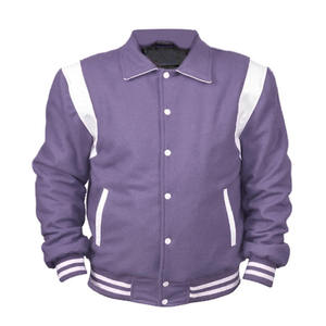 Chaqueta Varsity de Lana Premium para Hombre Elite, Abrigo Letterman con Mangas de Cuero, Estilo Universitario, Proveedor Mayorista OEM - Product Image 5
