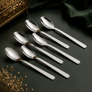 Cuillère à dîner en acier inoxydable de qualité supérieure, poignée antidérapante, sans danger pour les aliments, approvisionnement en gros pour hôtels et restaurants en Arabie Saoudite - Product Image 3
