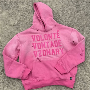 Winter Woven Heavyweight Cotton Vintage Style Streetwear <b>Hip</b> Hop Pullover Hoodie <b>for</b> Men with Custom Printing and Pocket - Product Image 1
