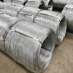 Fio de aço galvanizado revestido do pvc da china gi 2.5mm para cabide