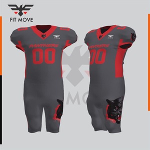 Tenues d'entraînement de football américain pour athlètes de tous niveaux, respirantes, à séchage rapide, antibactériennes, 100 % polyester - Product Image 5