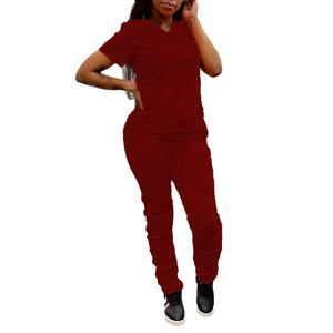 Best Quality Doctors And Nurses Female Scrub Nursing Uniform Sets Medical Scrub Hospital - Product Image 4
