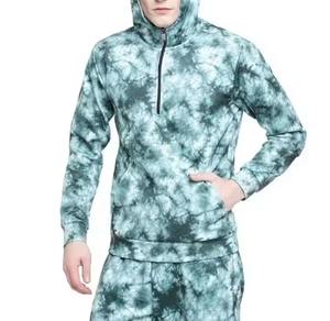 Conjunto deportivo tie-dye para hombre, antiencogimiento, de alta calidad, con el mejor material, ecológico, de primera calidad, antipilling. - Product Image 4