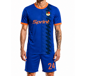 เสื้อฟุตบอลแบบยูนิเซ็กซ์สั่งทำพิเศษ แห้งเร็ว 100% โพลีเอสเตอร์ พิมพ์ลายดิจิทัล ชุดฝึกซ้อมสโมสร สีสั่งทำได้ตามต้องการ ฟุตบอล - Product Image 6