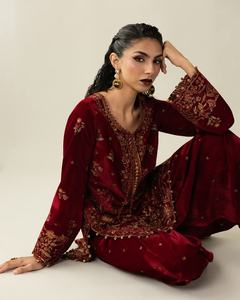 Robes décontractées pakistanaises et indiennes de qualité supérieure pour femmes, Nouveautés 2026, Salwar Kameez en tissu Lawn, ODM 2051 - Product Image 6