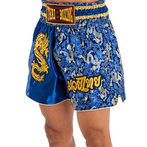<b>Men</b> Muay Thai <b>Shorts</b> Satin Dragon Scale Print Elastic Waist Training Gym Kickboxing Lightweight top <b>mens</b> muay thai mart - Product Image 1