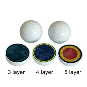 Pelotas de golf de goma de tecnología avanzada para una sensación realista, accesorios profesionales para la práctica. - Product Image 3