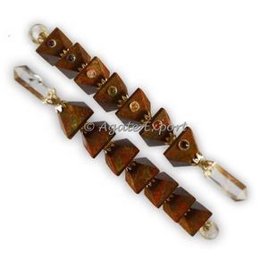 แท่งพีระมิดรักษาตามธรรมชาติแบบ7-Chakra หรือวัสดุไม้กายสิทธิ์อัญมณีที่มีการป้องกันการรบกวนการรักษาทางจิตวิญญาณ - Product Image 1