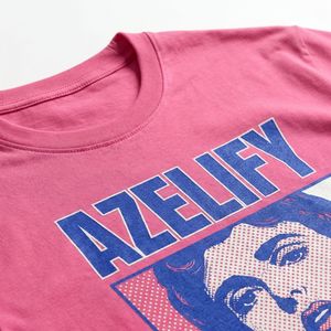 T-shirt Homme Ample à Col Rond et Manches Courtes 100% Coton, Grammage Lourd, avec Logo Frontal Personnalisé Imprimé en Sérigraphie - Product Image 3