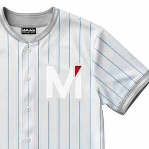 Camiseta de Béisbol Sublimada Personalizada Premium, Doble Costura, Corte Profesional, Uniforme Deportivo para Equipos, Directo de Fábrica - Product Image 2