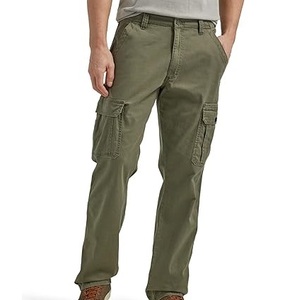 Pantalon cargo large 100 % coton pour activités de plein air, sport, travail, randonnée, respirant, multi-poches, personnalisable - Product Image 1