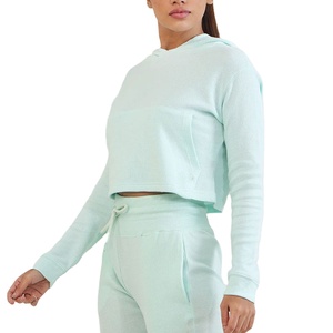 Sudadera deportiva con capucha y diseño tie-dye para mujer, top corto con capucha, sudaderas cortas con capucha para mujer - Product Image 5