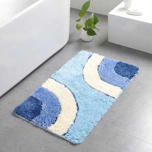 100% Cotton Tufted Bath <b>Mat</b> Non Slip Super <b>Absorbent</b> Soft Washable Bathroom Rug Luxury Hotel Quality - Product Image 6