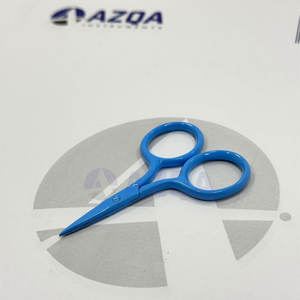 Tijeras de Bordado Mini de Acero Inoxidable con Recubrimiento de Color Azul Cielo, Tijeras de Costura con Punta Fina y Afilada, Herramienta para Manualidades - Product Image 2