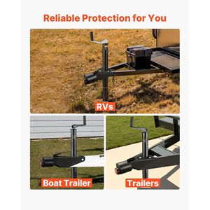 Lucchetto per Gancio di Traino per Camper Resistente, Adatto a Giunti a Sfera Diritti da 2-5/16 Pollici, con 3 Chiavi, Blocca Catene di Sicurezza - Product Image 6
