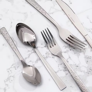 Juegos de cubiertos de acero inoxidable de calidad garantizada, personalizados y populares para bodas, restaurantes, hoteles y uso doméstico. - Product Image 6