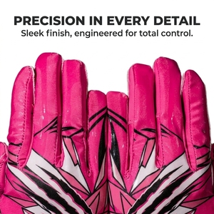 Gants d'entraînement personnalisés antidérapants pour la préparation au jeu, la réception de balles et la réception au lancer, pour jeunes et adultes - Product Image 4
