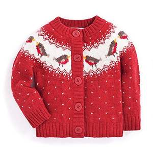 Nouvelle Arrivée Pull Jacquard Rayé Tricoté Sur Mesure pour Bébés Filles, Collection Automne Hiver, Designs de Marques de Luxe, Vente en Gros - Product Image 6