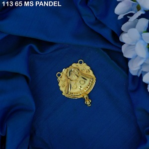 Colgante de circonita para mujer, elegante colgante de aleación chapado en oro antiguo para mujer, colgantes de aleación chapados en oro - Product Image 6
