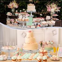 Support à gâteau en métal indien, élégant, moderne, simple et écologique, pour les fêtes, les célébrations, les événements, la décoration de table