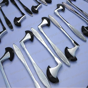 Marteau de réflexe de Berliner noir, instrument médical neurologique de diagnostic et chirurgical - Product Image 4
