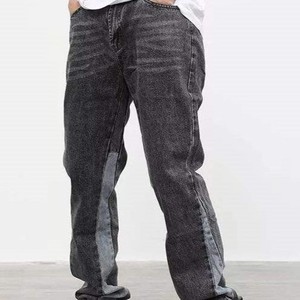 Pantalones Vaqueros de Mezclilla Personalizados para Hombre, Corte Recto, Algodón Elástico, Pantalones Casuales de Primera Calidad, Fabricante Mayorista de Marca Privada OEM - Product Image 1