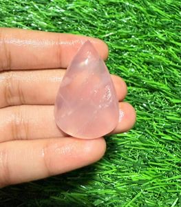 Cuarzo Rosa Natural al por Mayor, Gemas Sueltas, Cabujones Lisos de Diferentes Formas para Joyería, Buena Calidad - Product Image 4