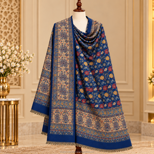 Chal Pashmina de Primavera para Mujer Musulmana, Calidad de Exportación, Cálido, Suave, Transpirable, Ligero, con Bordado Floral, para Prendas de Alta Gama - Product Image 1