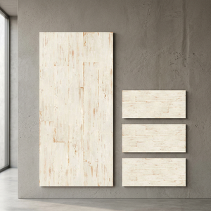 Carreaux de sol et de mur en porcelaine antibactériens, résistants aux acides, antidérapants, design bois de lierre, 60x120cm, collection bois naturel - Product Image 1