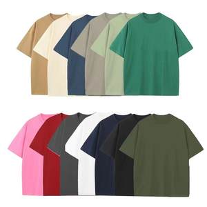 Camiseta Oversize de Algodón Pesado Estilo Normcore/Minimalista con Efecto Stone Wash y Estampado Serigrafiado de Manga Corta 100% Algodón - Product Image 1