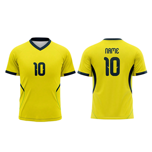 Maillots de football en gros à prix abordable, maillots d'entraînement vierges 100 % polyester à séchage rapide pour jeunes et adultes - Product Image 1